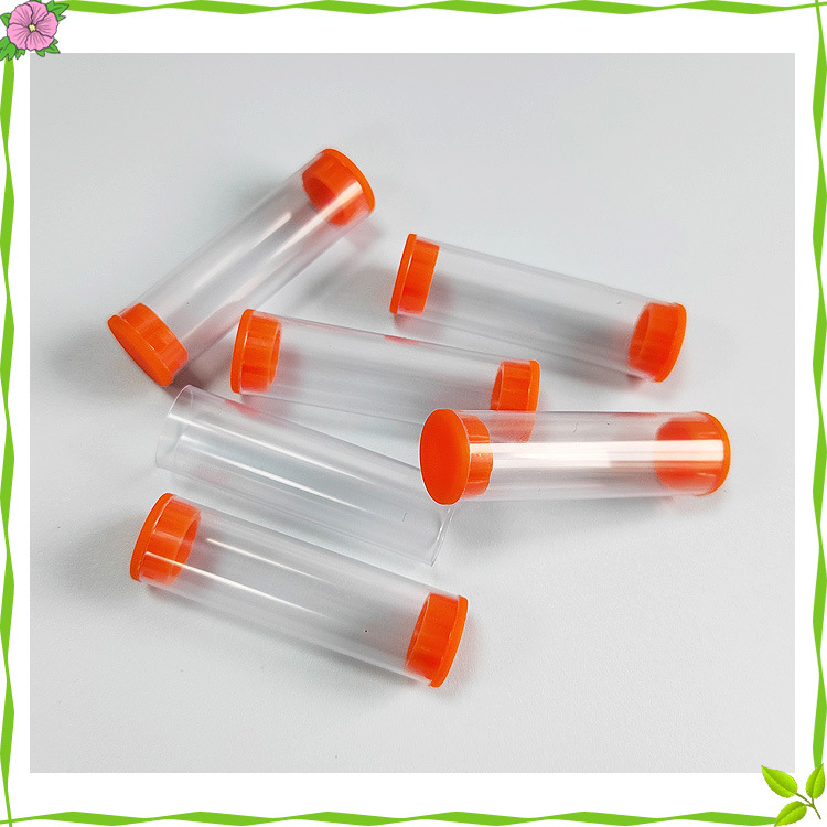 小短管PVC塑料包装管 透明的圆管 pvc挖耳勺包装管 绣花针包装筒