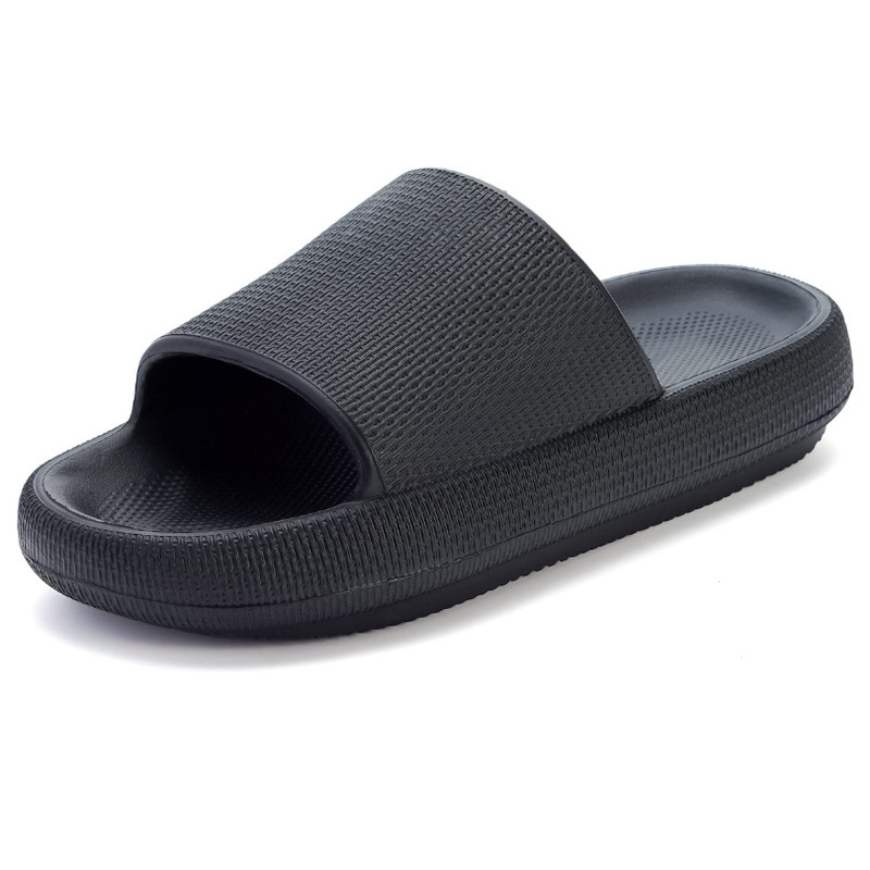 Women & Men's Pillow Slippers Shower Sandals Shock-cushioning Platform Shoes Non-slip Bathroom Living Room Pool Spa Vacation