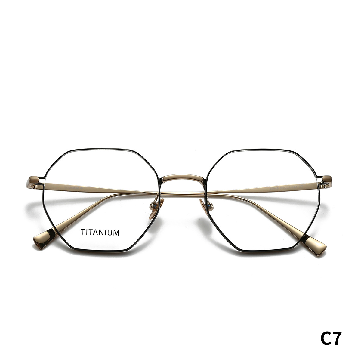 Gafas de madera STUDIOMUKU, cuanto más normales, más enloqueció el interior, monturas de gafas poligonales, monturas de gafas