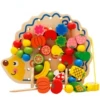 Mwz-hedgehog fruit skewers beaded