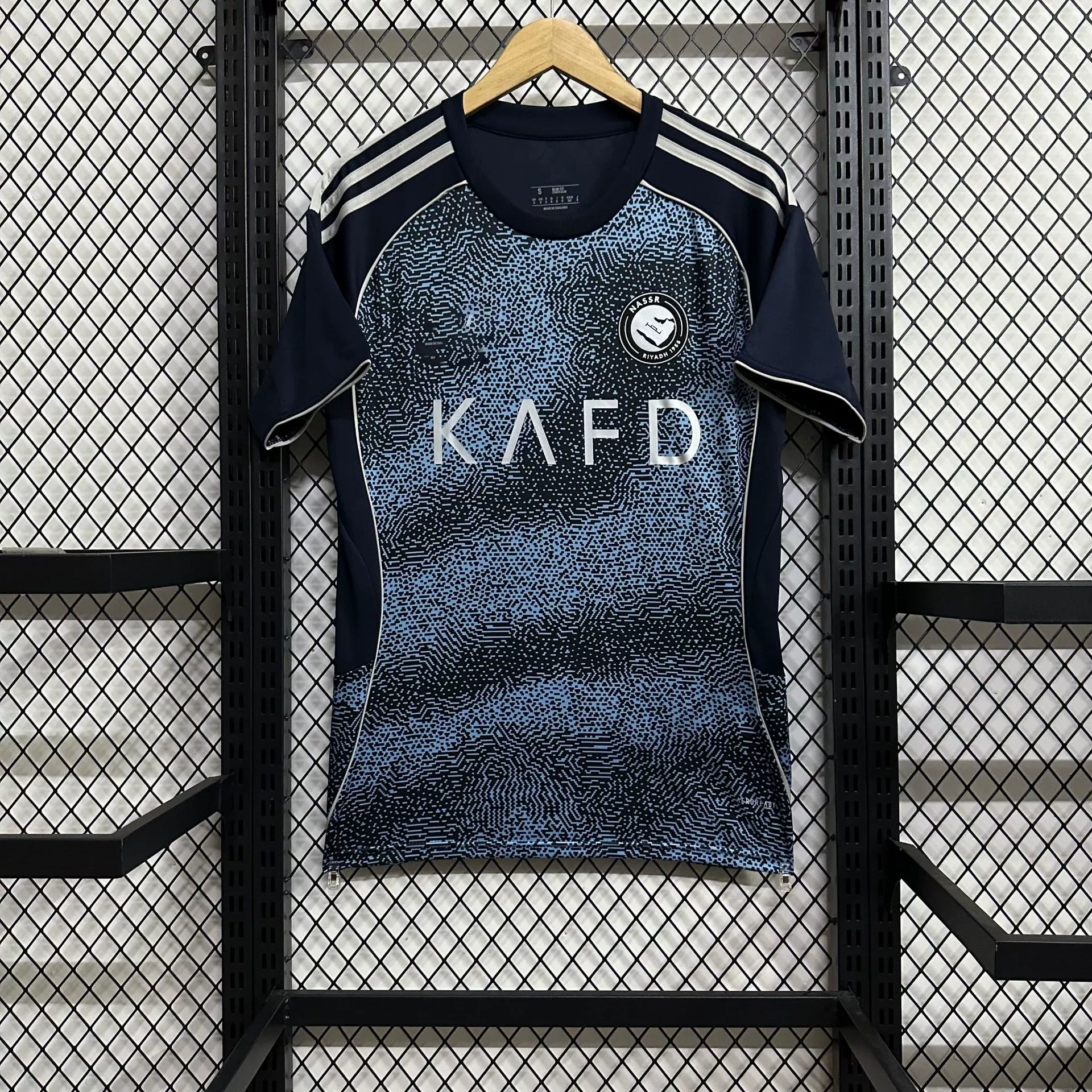 25-26 Club's new football uniform Barcelona Juventus Oasis ко-брендированная футболка с коротким рукавом джерси популярность