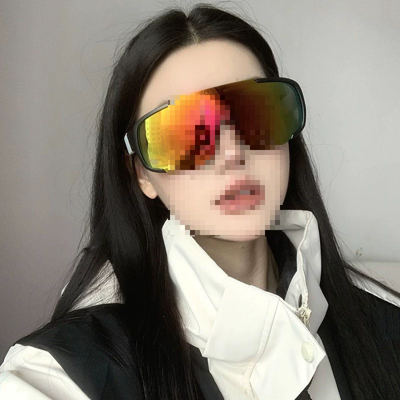 Очки, лыжные ветронепроницаемые очки