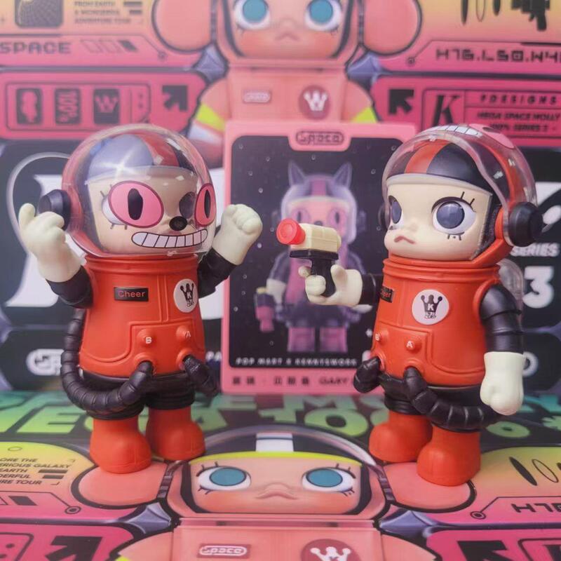 Molly100 第三世代 ジャスミン ブラインドボックス アニバーサリー 3 シリーズ 宇宙飛行士 フィギュア 車の装飾品 トレンディで見栄えの良い|undefined