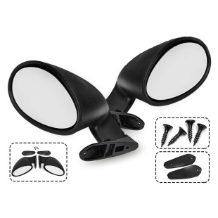 Car retro rearview mirror F-1 Californian car rearview mirror ebay wish Amazon hot sale