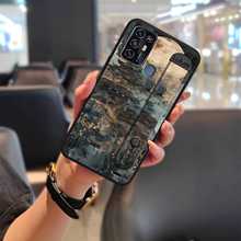 适用中兴手机壳软壳潮流国风创意质感防尘硅胶全包支架情侣液态