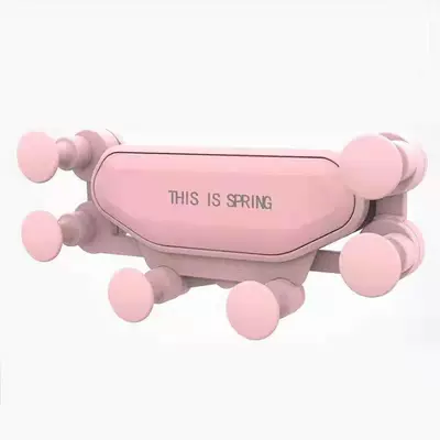 Navigation Clip-On Shockproof – Car phone holder - pink
