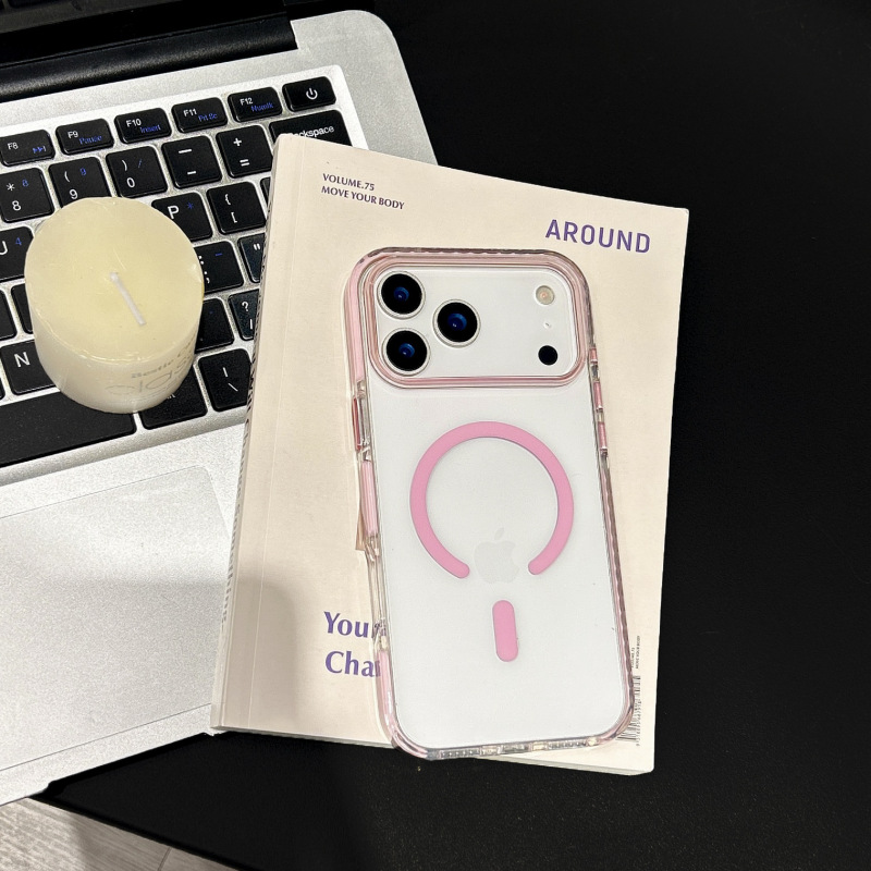 适用苹果17磁吸手机壳17promax透明全包17Air/17pro纯色防摔套16|undefined