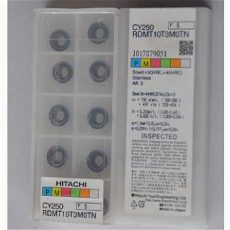 议价日立R5加厚圆铣刀片 RDMT10T3MOTN JP4020 RDMT10T3MOTN CY25