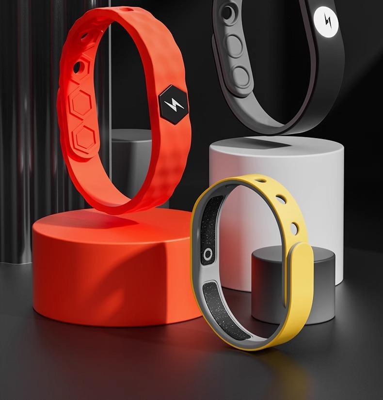 New Anti-Static Bracelet Wireless Silicone Winter Static Electricity Eliminator Balance Adjustable Negative Ion Wristband