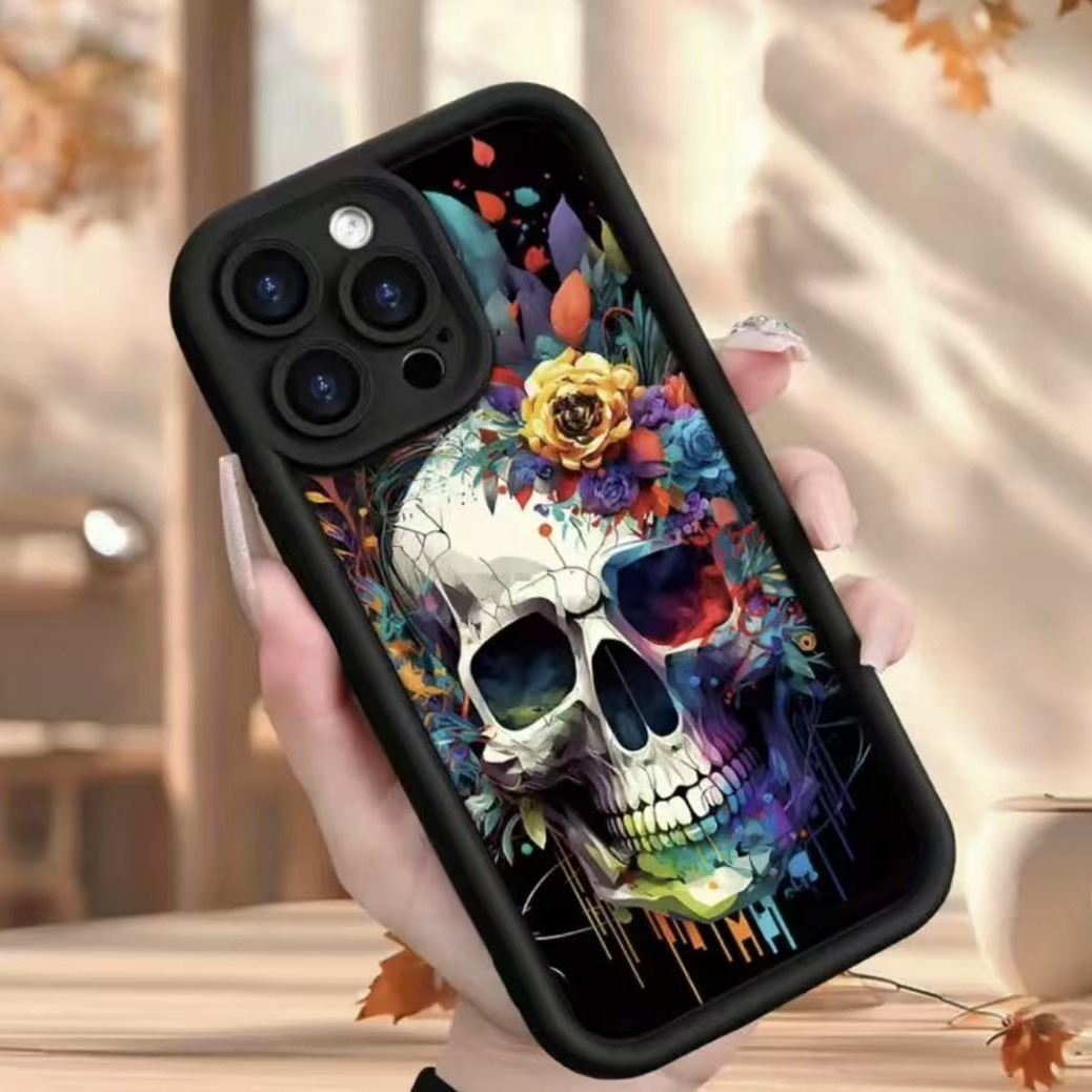 Funda para teléfono iphone16pro para Europa y América Apple 15 anti-caída 14 personalidad 13promax nuevo 12/11xr