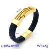 Metal woven bracelet stainless steel, European style