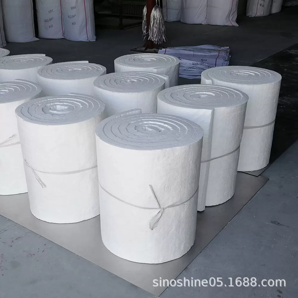 白色硅酸铝陶瓷纤维毯 批发零售全新隔热材料