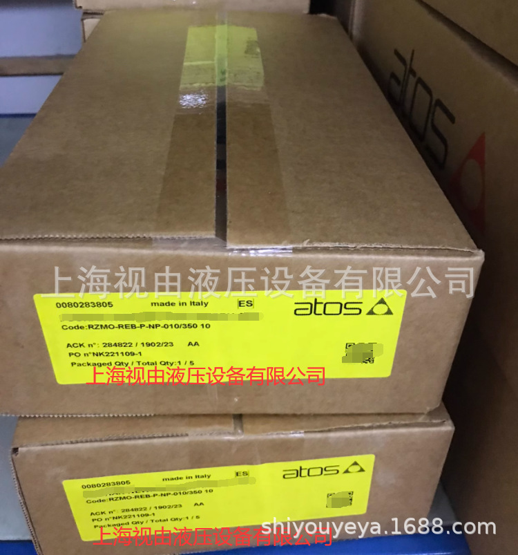 RZMO-REB-P-NP-010/350 10意大利原装ATOS阿托斯比例阀