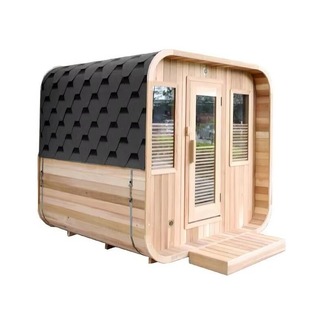 Factory Direct Supply 4 People Outdoor Sauna Room Traditional Steam Sauna Dry Steam Sauna