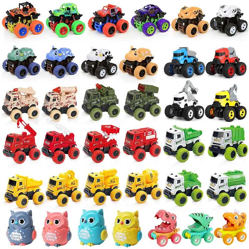Interactive inertia toy car for boys, off-road SUV
