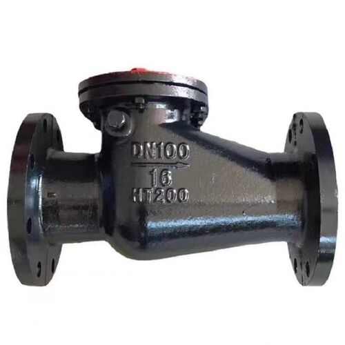 National standard copper core ductile ink swing check valve flanged horizontal single-acting valve to prevent water backflow