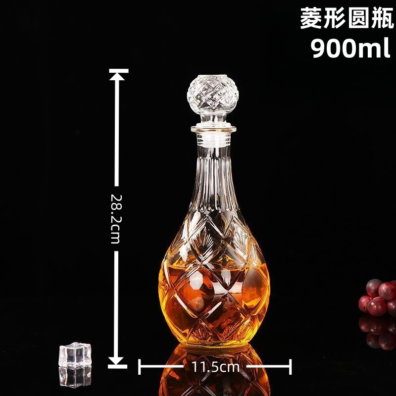 Botella de diamante de 900ml
