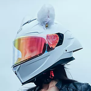 Motorcycle Helmet Full Face Bluetooth 3C Certified Cat Ear
