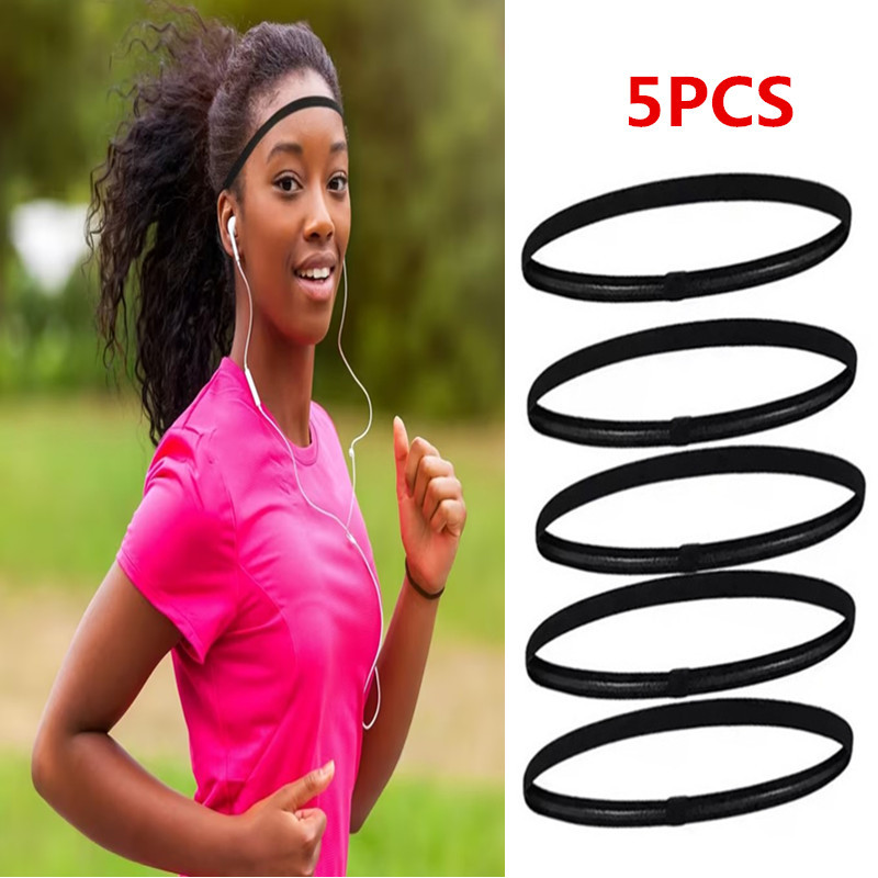 Cross-border elastic yoga sports headband for men and women, fitness face-washing hairband, headband, sweat-absorbing sports accessory