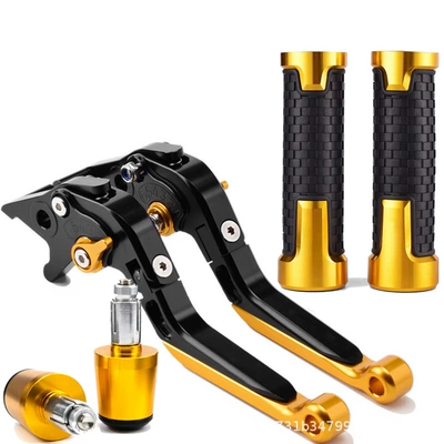 Lever Handlebar End Caps — Motorcycle Handle Cover - 8
