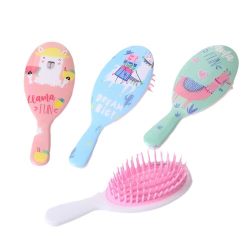 Sanrio Cute Cartoon Massage Comb Girls Hair Accessory Baby Hair Salon Kurome Frozen Air Cushion Hair Comb