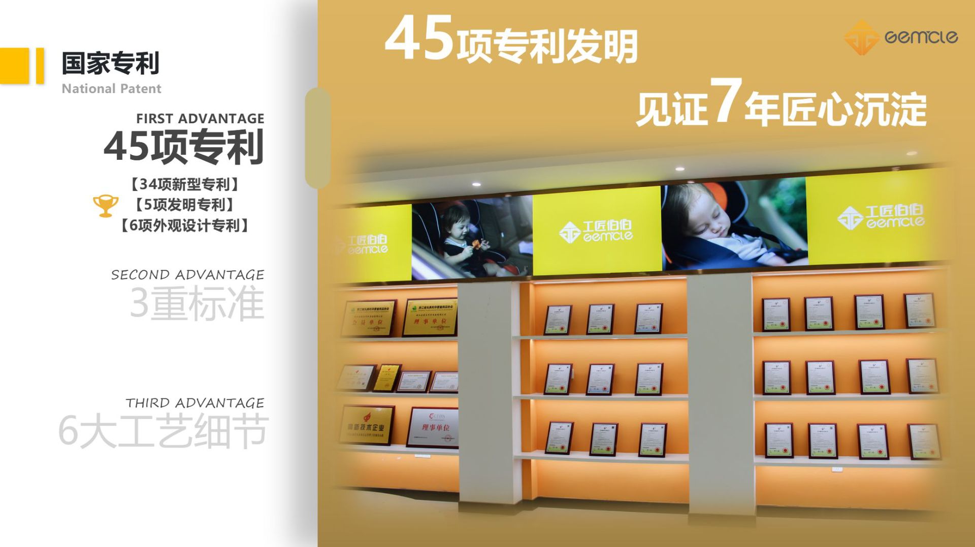 45项专利