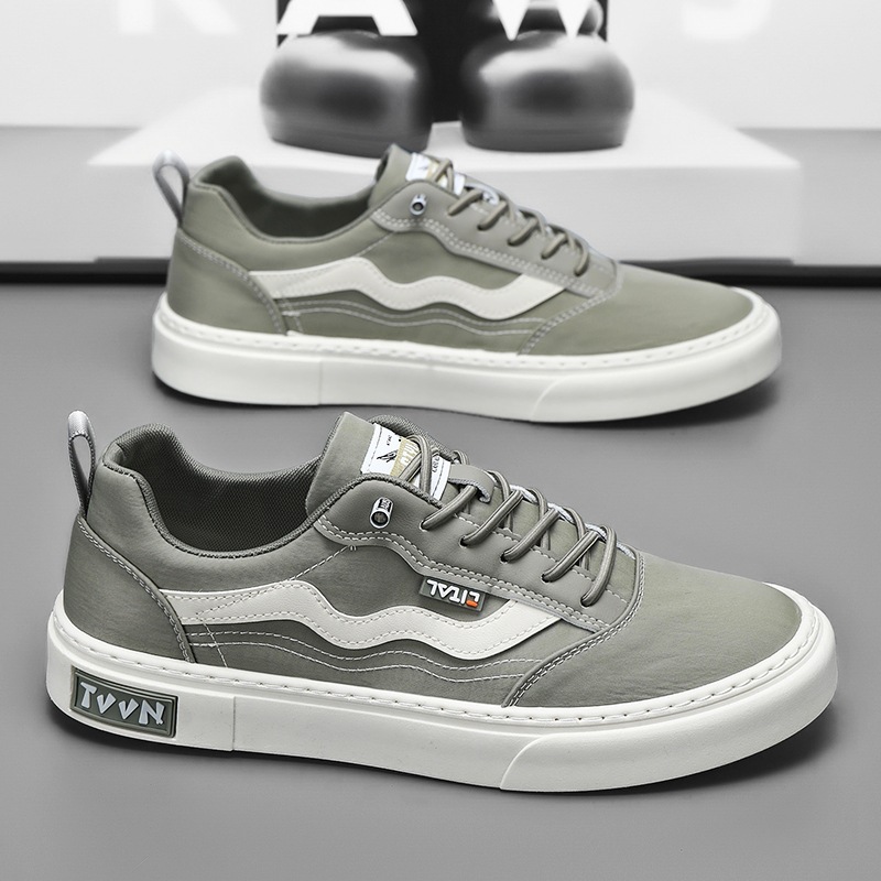 Canvas Herren Sommer, atmungsaktiv, vielseitig einsetzbar. Einfußtuch für Sport und Freizeit, weich besohlte schwarze Flats, trendig_voghion.com