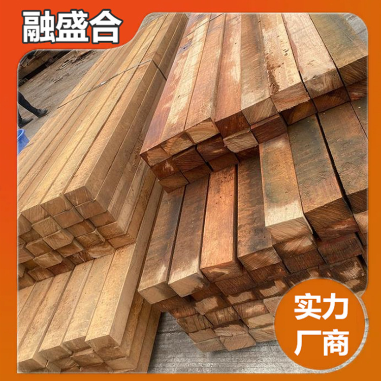 Pineapple outdoor handrail South American ancient landscape wooden structure furniture anticorrosive wood floor wall skirt