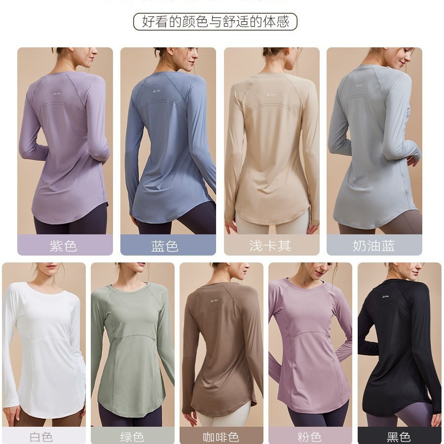 Procesamiento personalizado de gran tamaño correr entrenamiento camisa deportiva delgada red suelta manga corta chaleco de yoga desnudo mujer