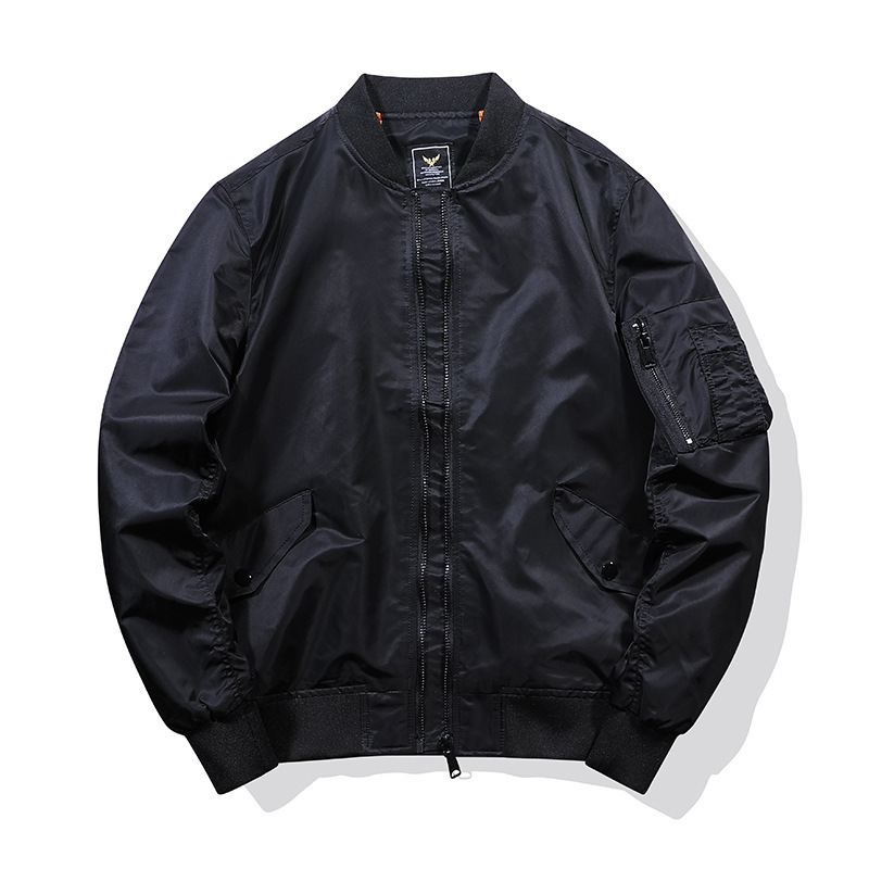 Air MA1 pilot mænds plus size løs afslappet baseball efterårsjakke_voghion.com