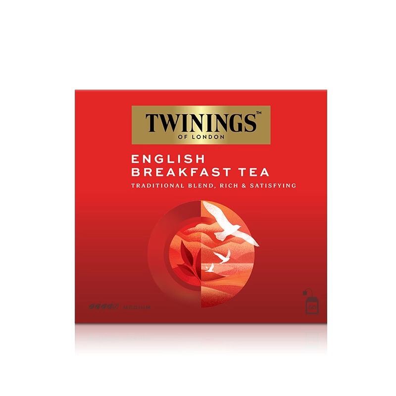 Sichuan Yingguo Ning British breakfast black tea 50 pieces tea tea bag tea bag milk tea shop dedicated British British