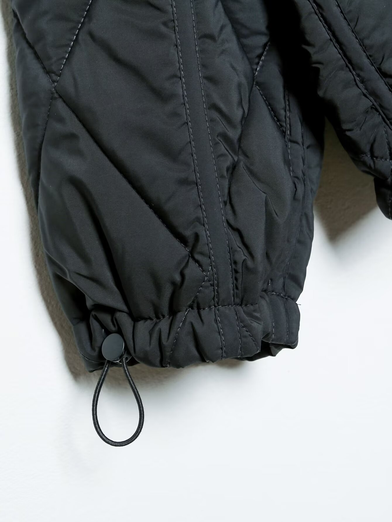 Abbigliamento donna autunno/inverno 2024 nuovo versatile colletto alto giacca in cotone con cappuccio pieghevole_voghion.com