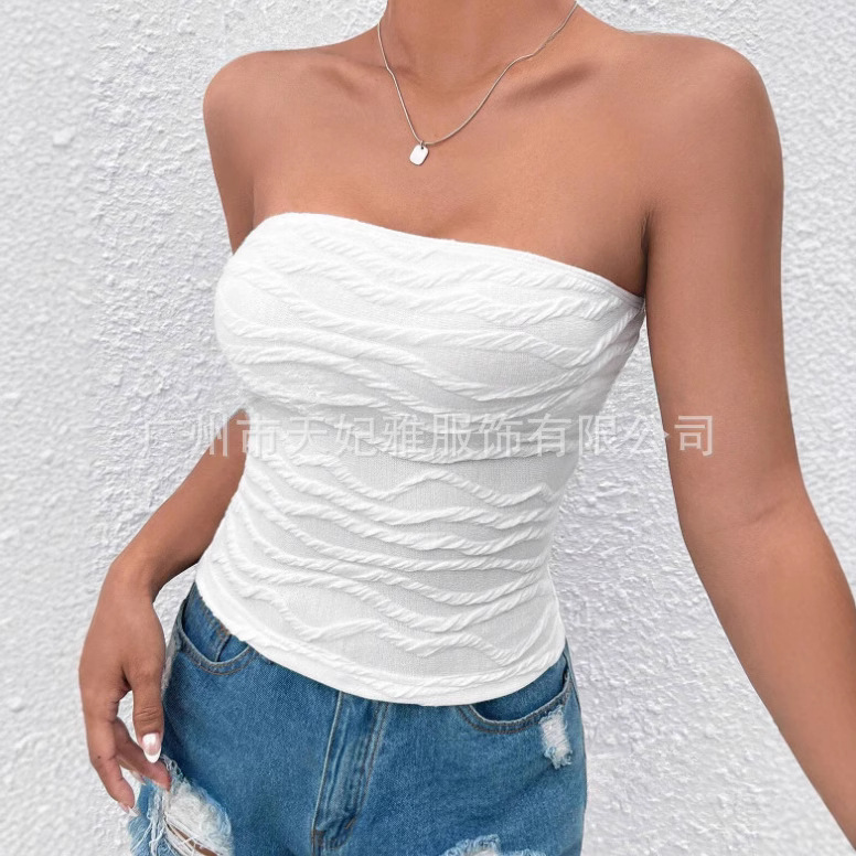 solid color bra top sleevless