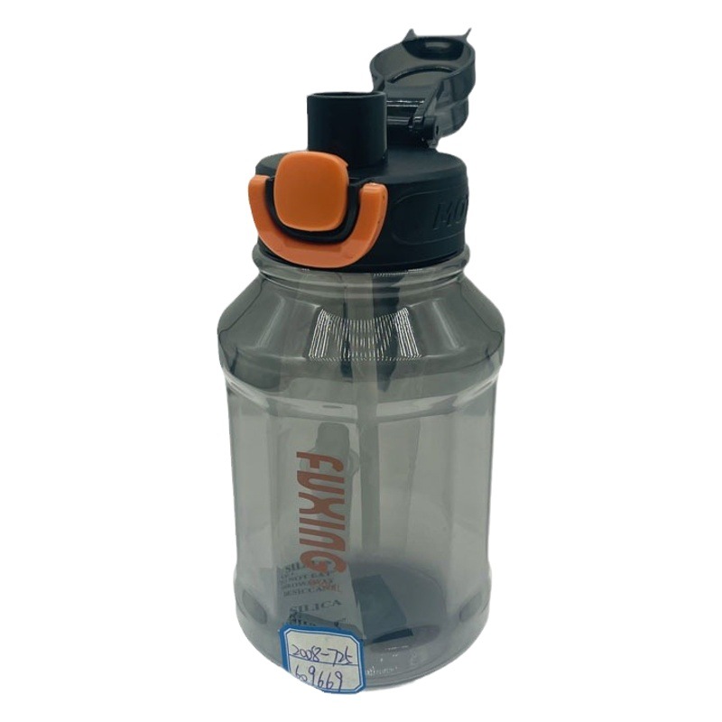 Tiempo de oro 2008-725 espacio Copa deportes botella de agua portátil 1500ml cubierta de rebote taza de agua potable recta a mano