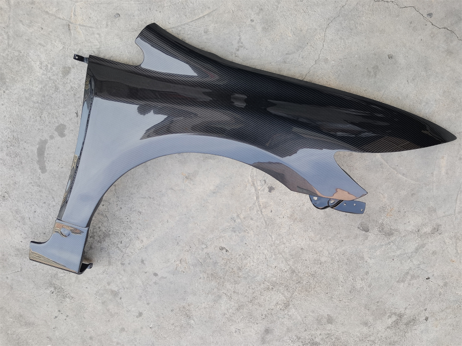 Suitable for Honda Civic FD2 fender modification with open hole wide body lightweight carbon fiber heat dissipation fender