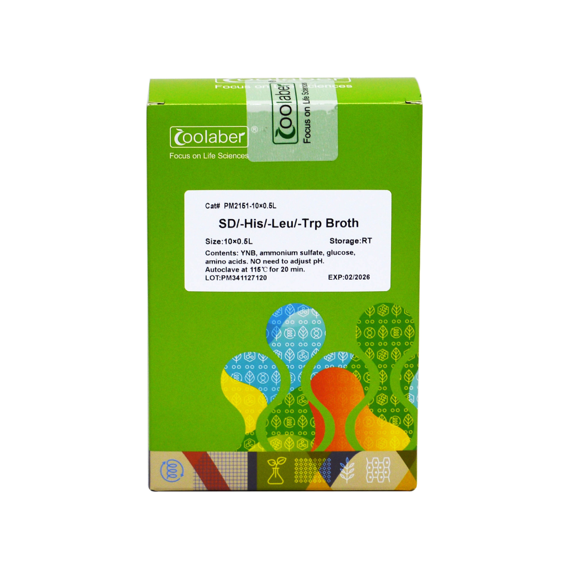 科研用 SD/-His/-Leu/-Trp Broth 酵母补充氨基酸