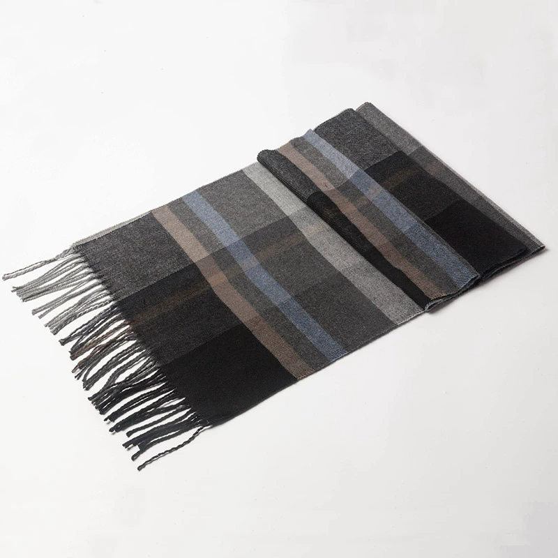 П Demi-season cashmere, мужской шарф, плащ английский стиль