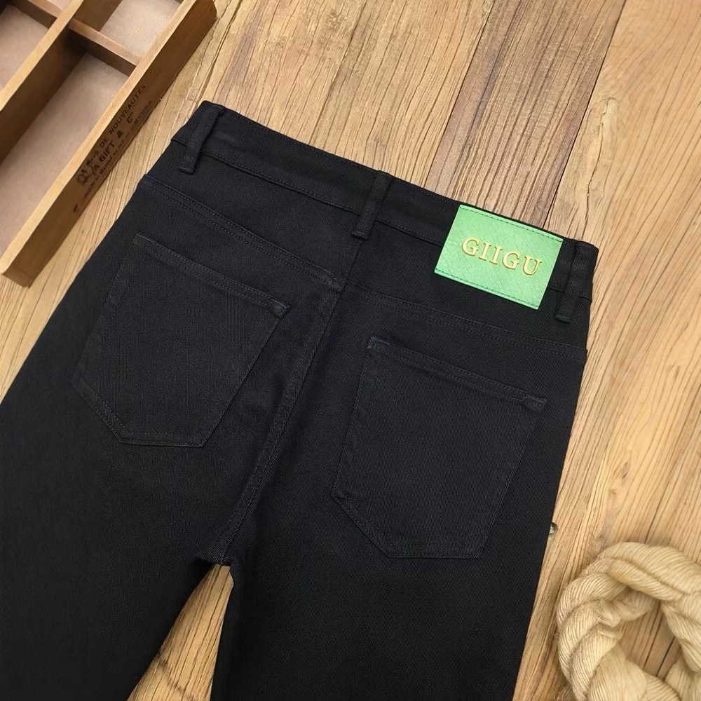 Versatile Fit Tapered Men's Slim Straight Teen Fashion Trendy Casual Jeans_mkmklike.com