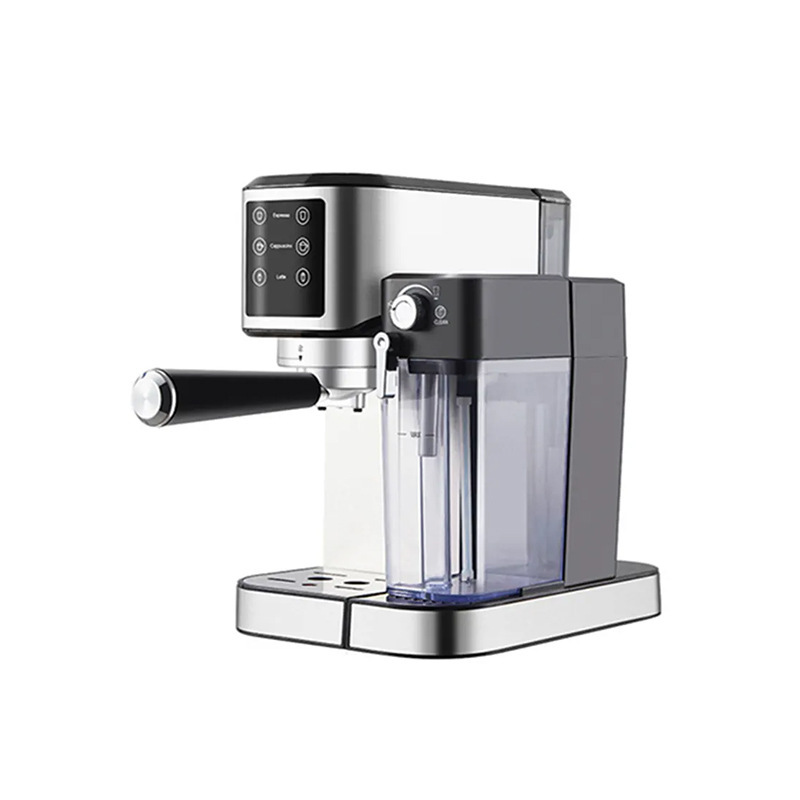 Multifunctional Functional Electronic Touch Screen Italian Coffee Machine with Milk Tank Cappuccino Latte Simple Operation