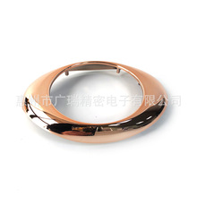 深圳電鍍真空鍍膜玫瑰金色噴漆ABS塑膠電鍍加工塑膠表面處理