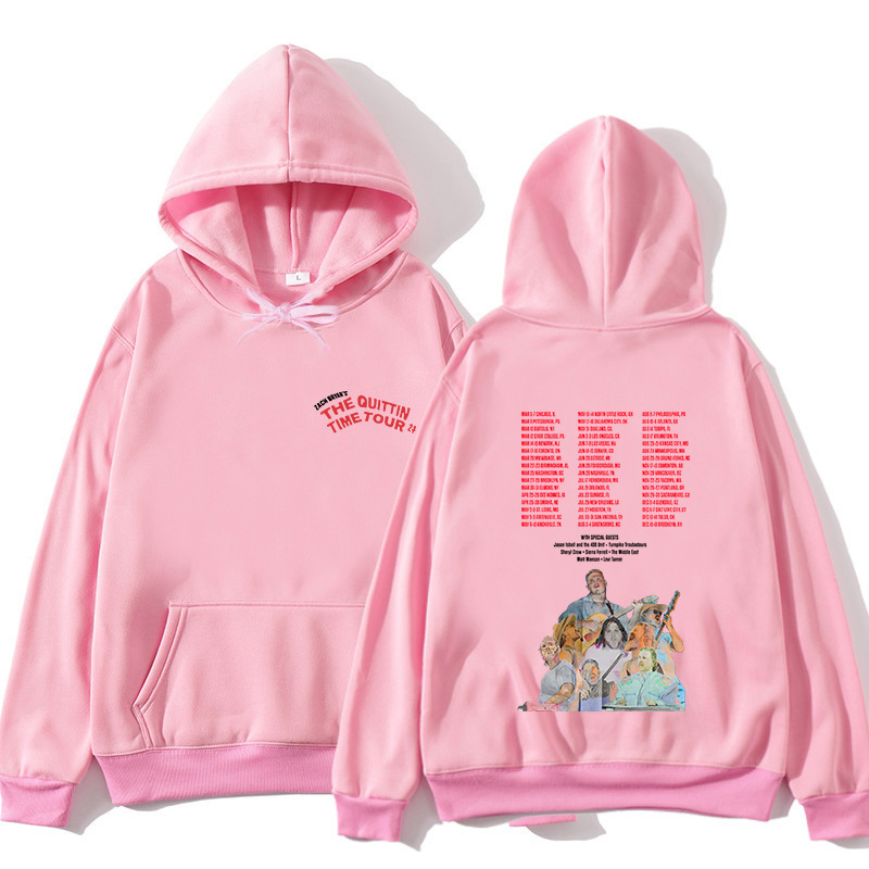 Zach Bryan The Quittin Time Tour 24 Admat Merch Hoodies
