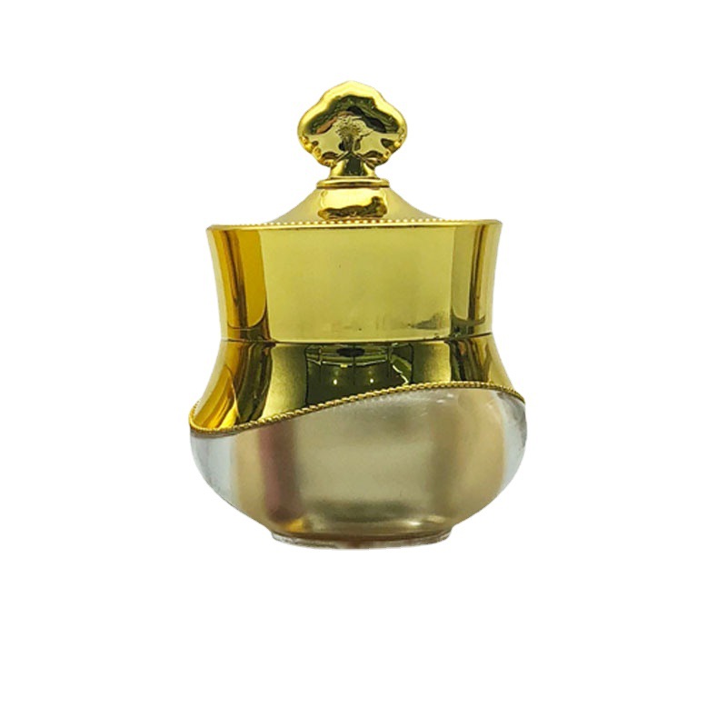 贵妇膏瓶子同款现货亚克力化妆瓶面霜5g膏霜瓶分装塑料8g皇冠瓶