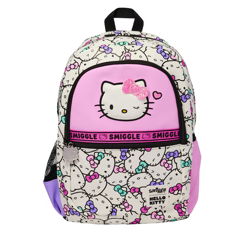 Mochila australiana smiggle escuela primaria y secundaria tamaño medio de hombro mochila ultraligera mochila de dibujos animados dulce para niños.