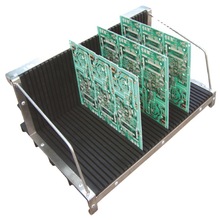 直供廣州惠州PCB板存放收集架 不銹鋼金屬邊框掛籃 防靜電L型插板