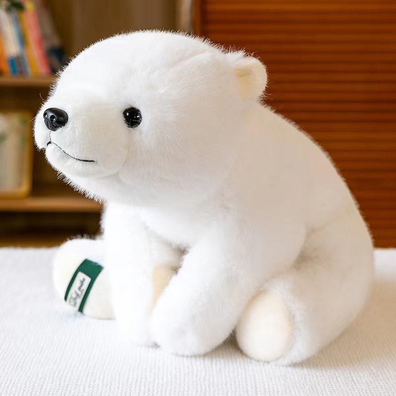 Muñecas tribales de peluche panda simulación de muñecas osos marrones osos polares almohada regalo de vacaciones de novia