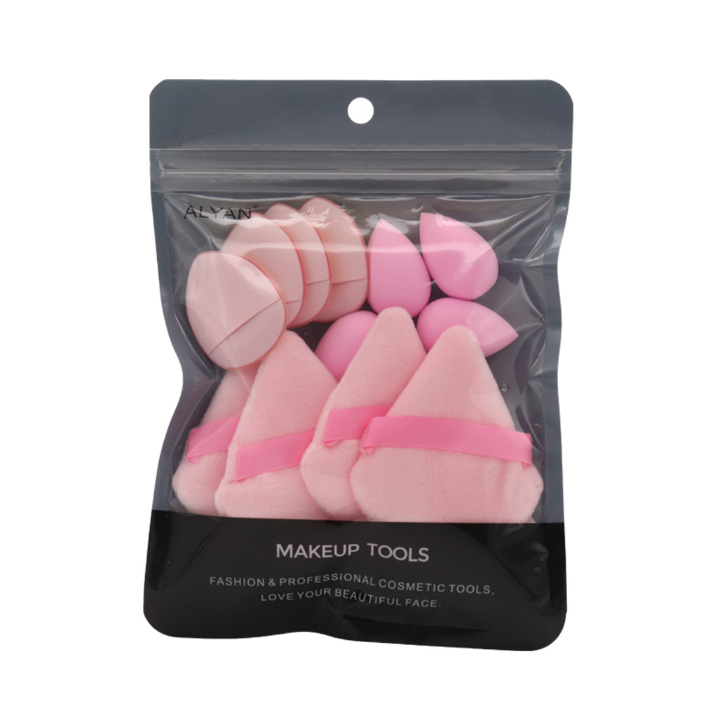 143g Weight Makeup Puff Makeup Tools Types 1 Set Quantity Sponge Material Solid Color Pattern Simple Style Style Simple Style Solid Color Sponge Makeup Puff 1 Set 2