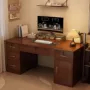 家用带锁简约老板桌员工位