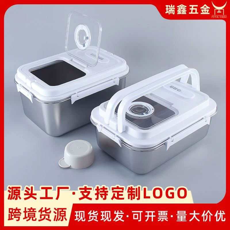 Многофункциональная из нержавеющей стали герметичная бочка для защиты от влаги и насекомых