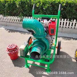 汽油抽水排水泵 建筑工地排水泵 4寸自吸泵图片 小型抽水泵