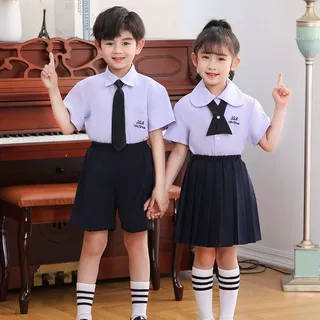 泰国校服套装儿童演出服泰式男女童幼儿园小学生合唱班服批发定制